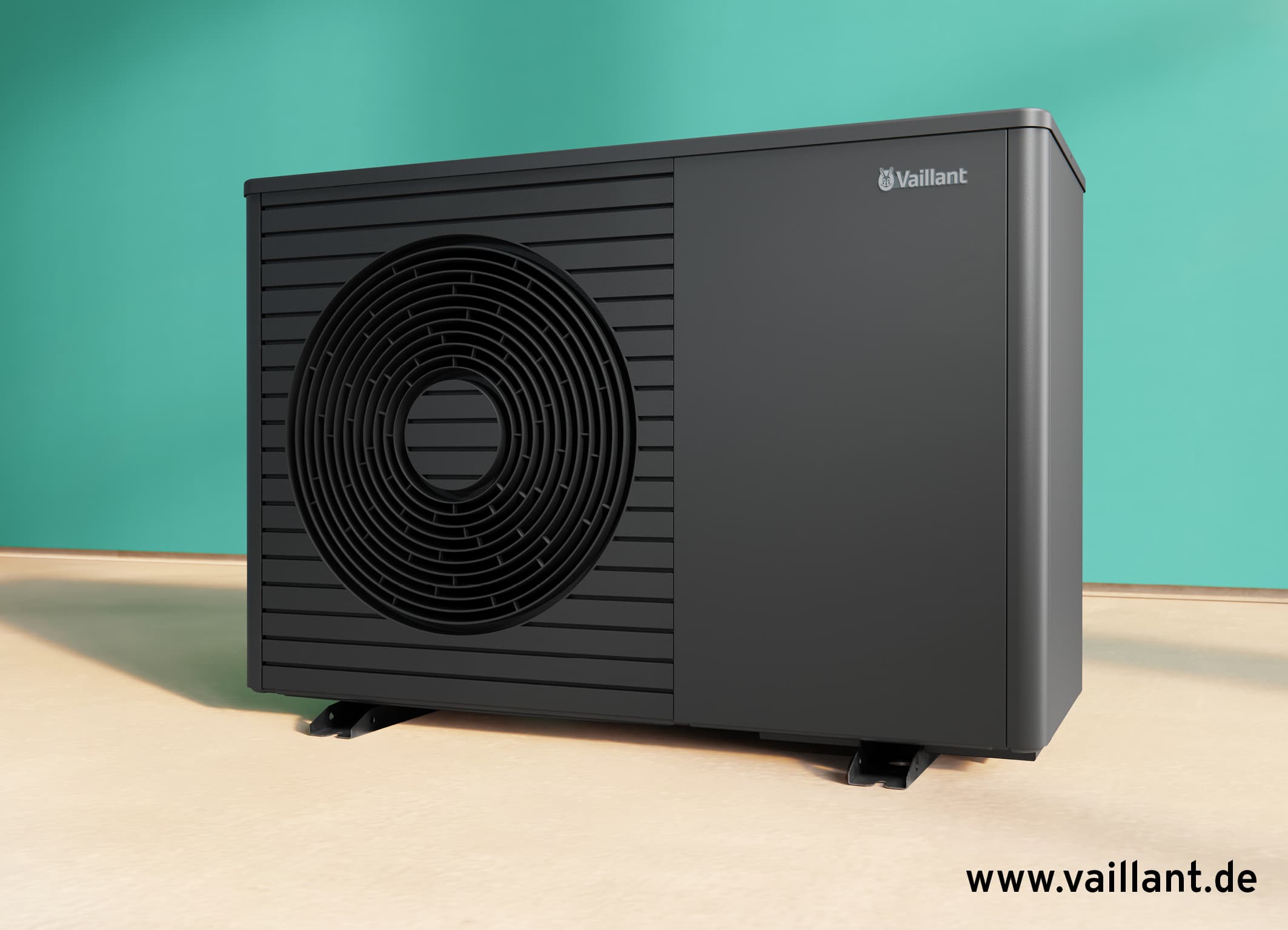 Vaillant Waermepumpe als visuelle Grundlage fuer Preisschaetzung und Beratungsgespräch